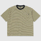 Striped S/S Tee #Gold x Black [SD26S-CT07]