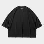 CHIDRY 3/4 SLEEVE T-SHIRT #Black [SU26-T01]