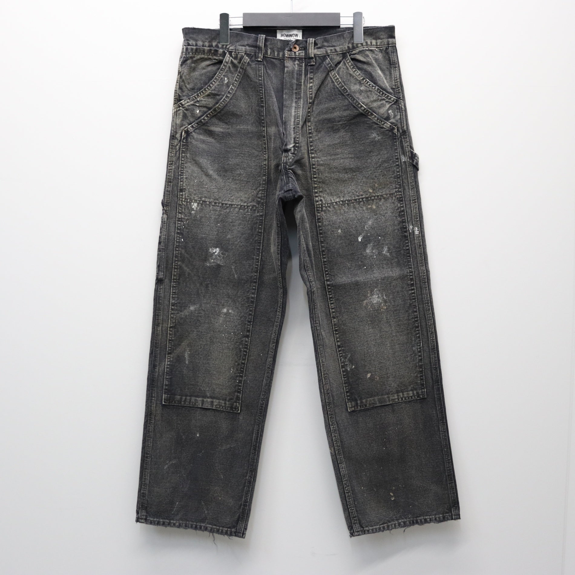 DUCK PAINTER PANTS AGED #AGED BLACK [BW252-DPP] – cocorozashi