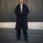 BAL COLLAR COAT ( TYPE-2 ) #BLACK [25FW-WMO-CO02]