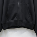 TECH SCUBA KNIT FULLZIP PARKA #BLACK [BE-41026]