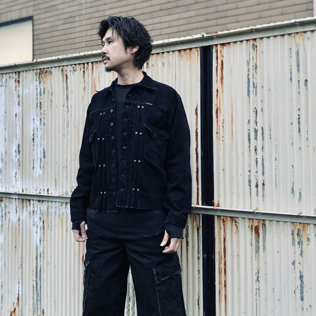 Velvet 11MS (FLOCKY DENIM) #BLACK [M-P2-LO4]