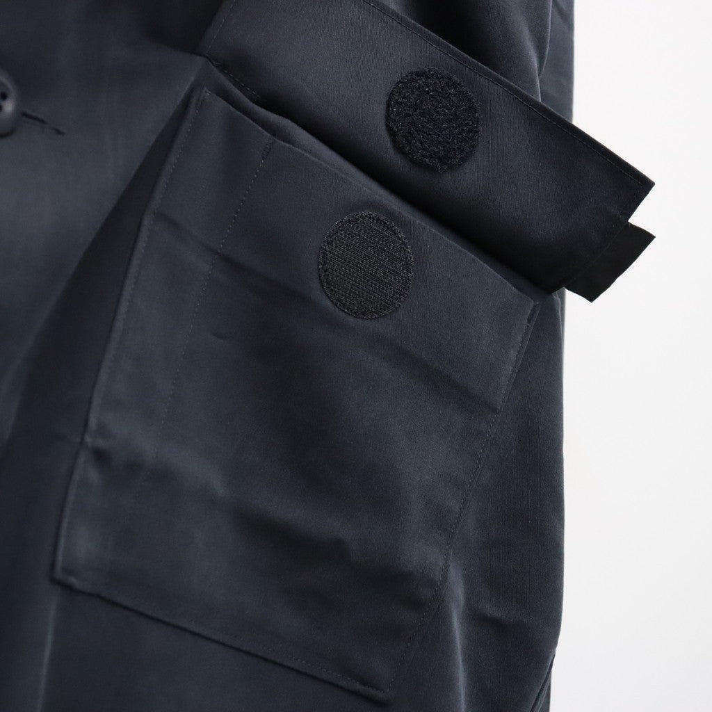 Military Over Shirts #Black [SD26F-SH03]
