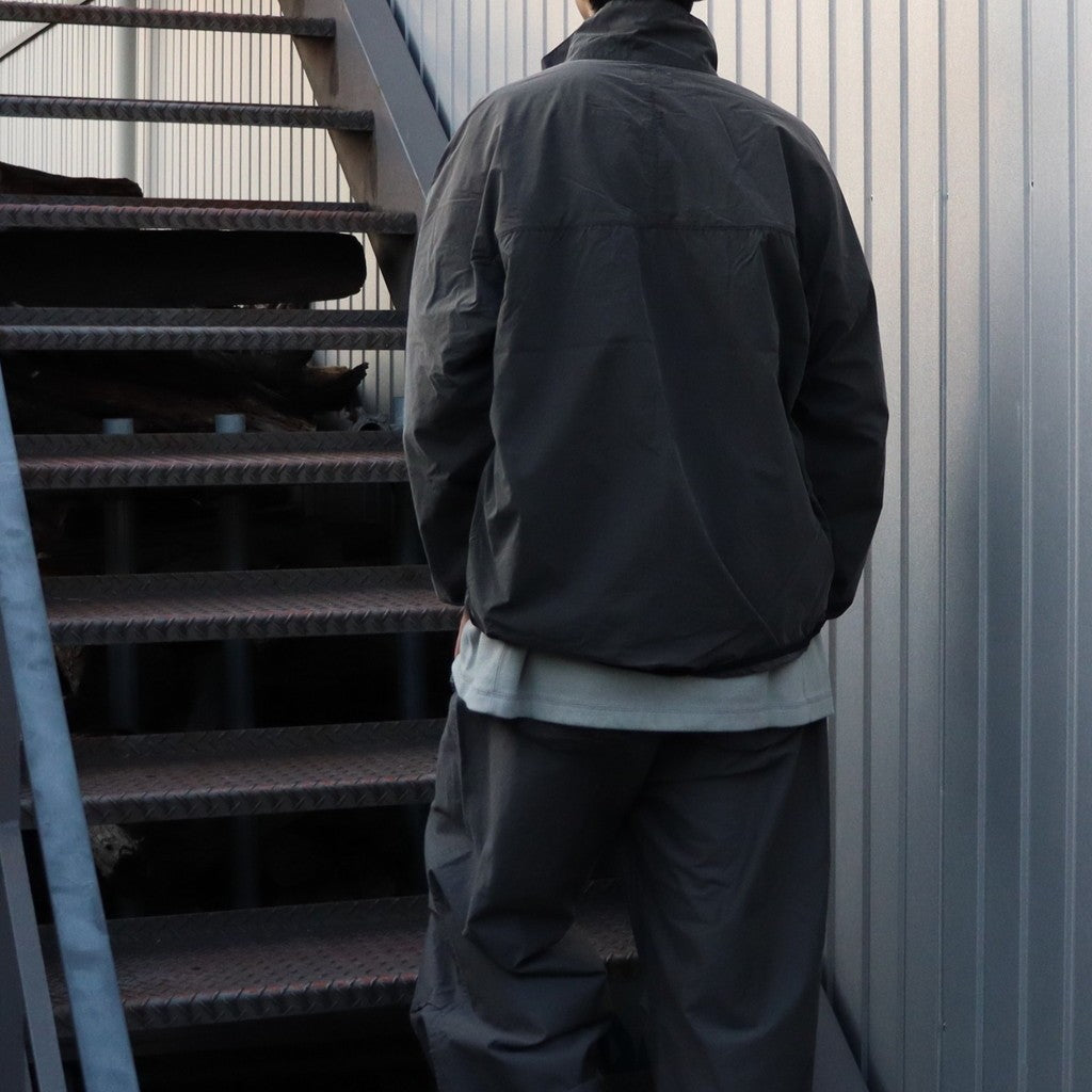 LIGHT RIP STOP ZIP JACKET #CHARCOAL [CES28JK25]