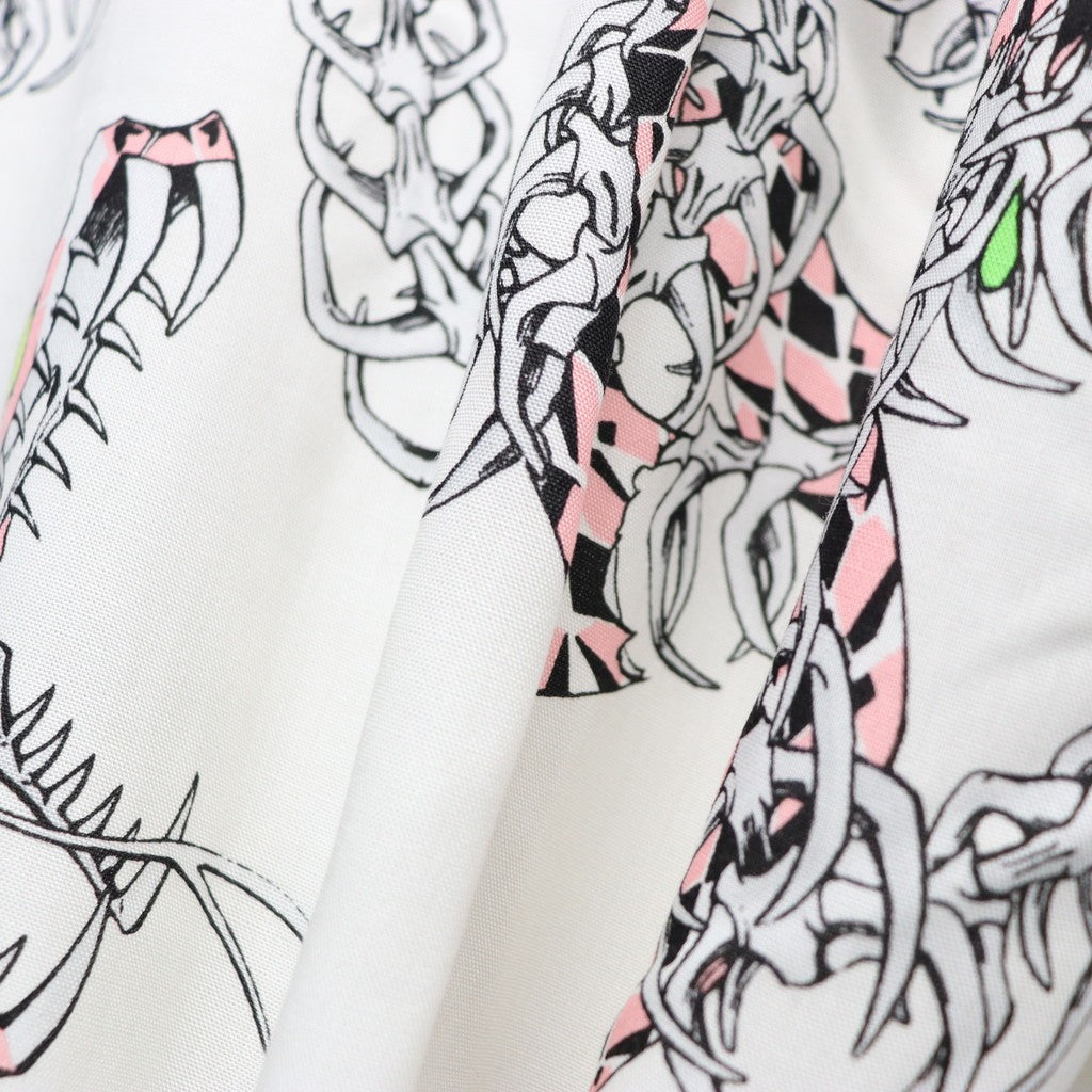 夏威夷長袖襯衫（4 型）#白色 [25FW-WMS-HI04]