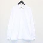 TECH DRAWSTRING TEE L/S #WHITE [BE-31025W]