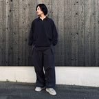 EVD1 Half Zip Polo Shirt #Black [GOOPI-26AW-SEP-02]