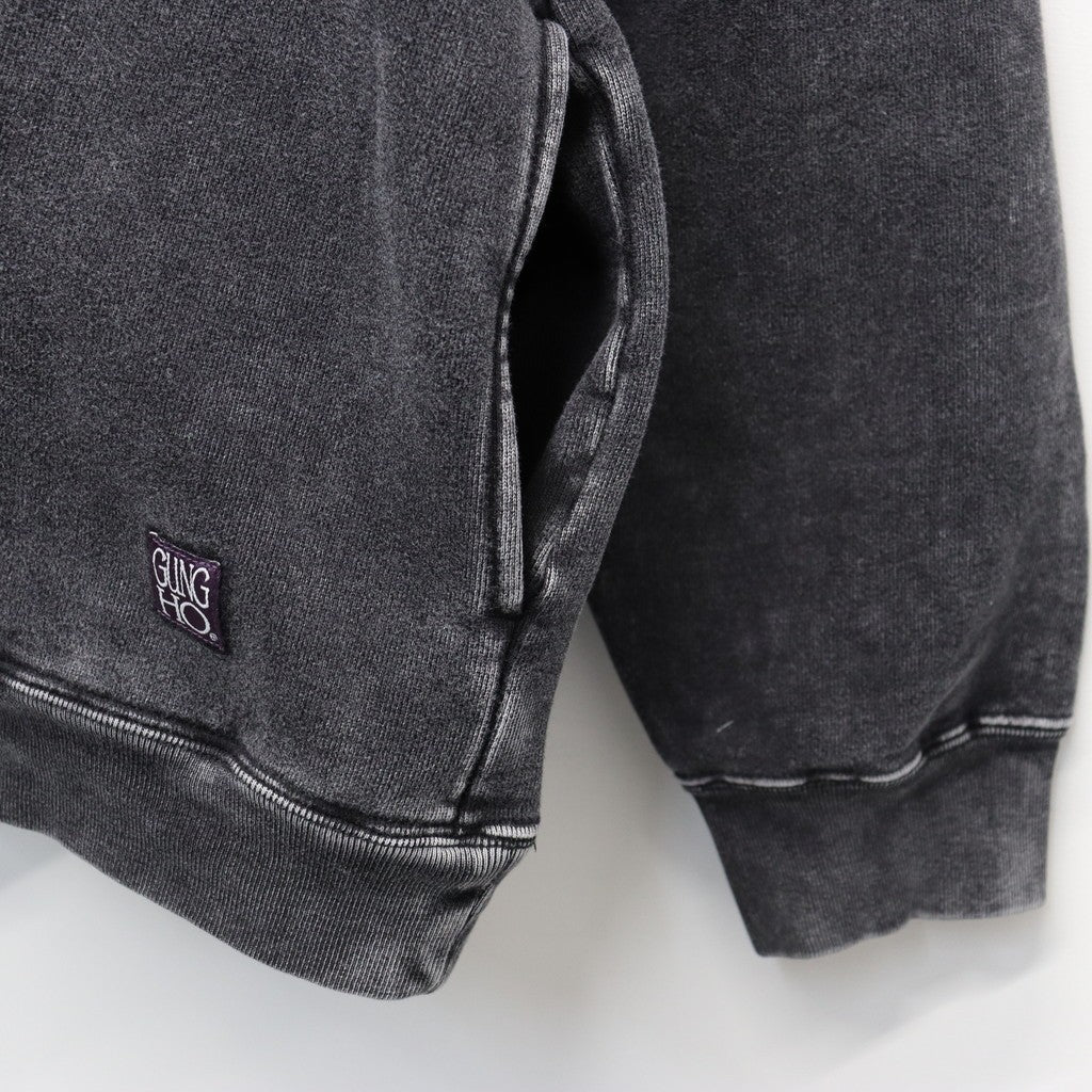 黑色高領運動衫 [GH5F006]