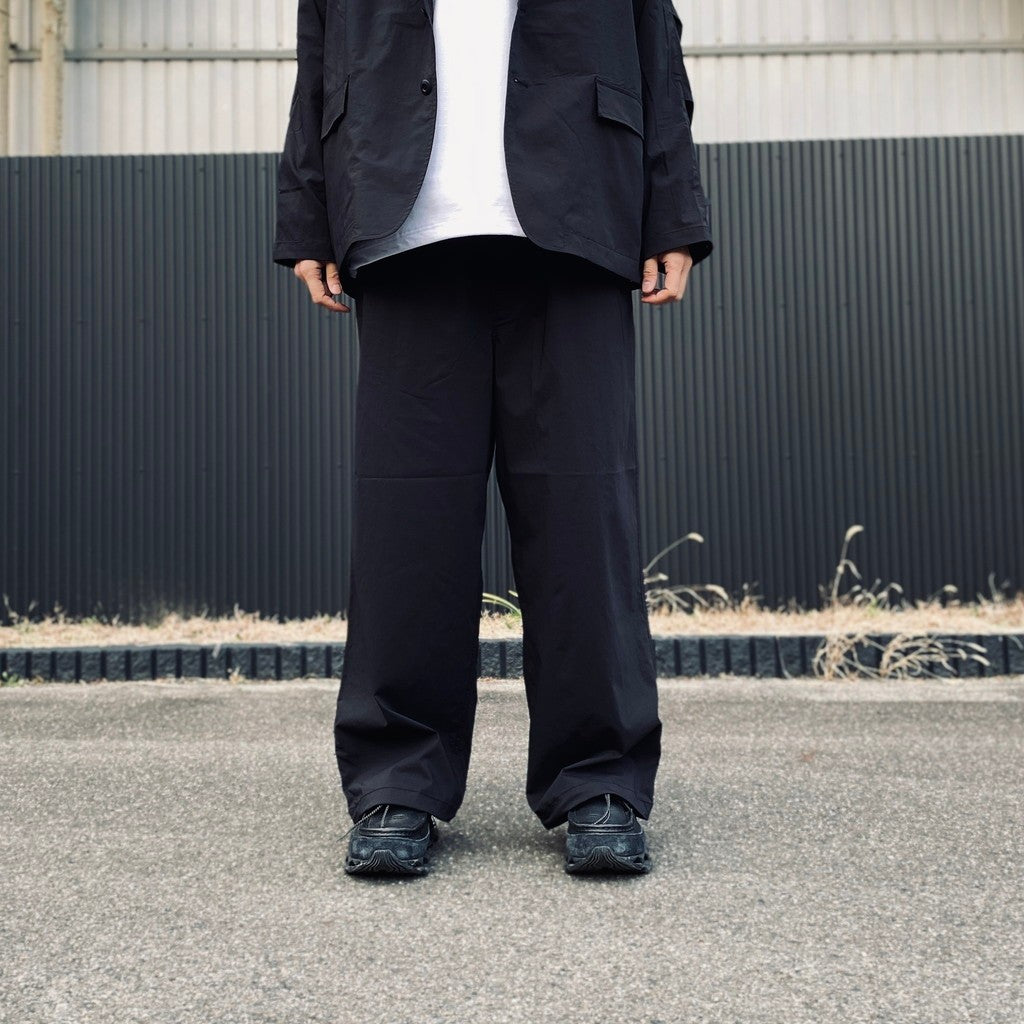 TECH EASY TROUSERS #BLACK [BP-51026] - cocorozashi 三重県四日市市