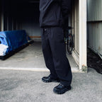 3LAYER ZIP POCKET PANTS #BLACK [HOD25AW3LZPPT]