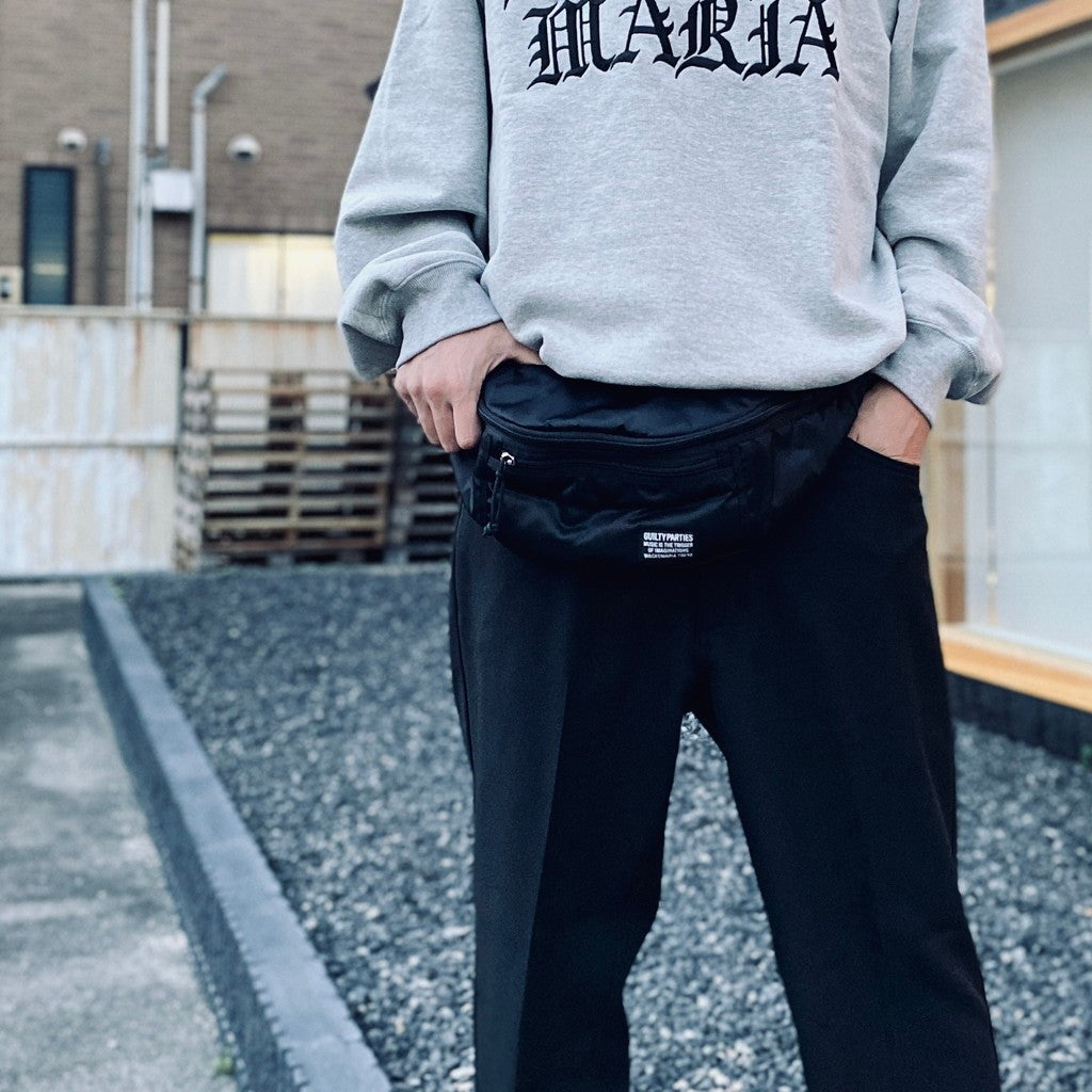 SPEAK EASY | WAIST POUCH #BLACK [25FW-WMA-BG07] - cocorozashi 三重