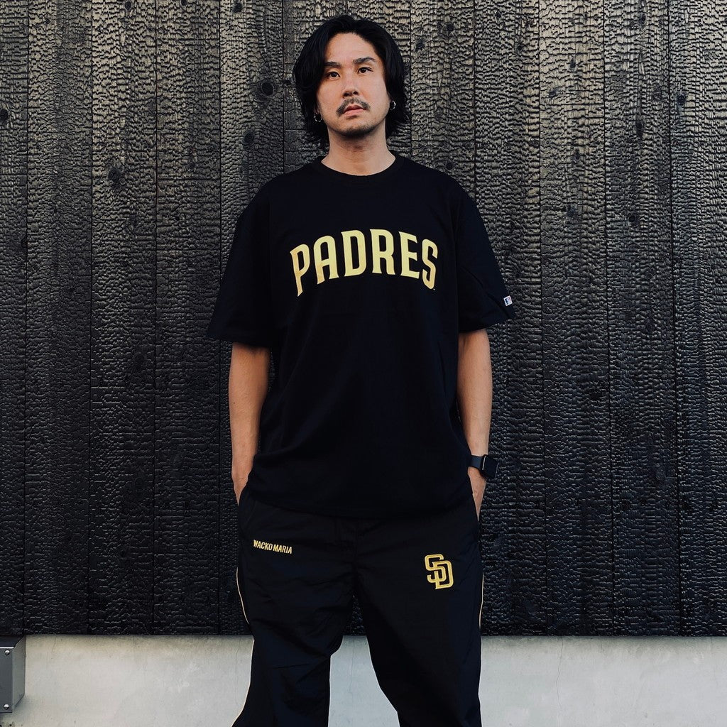 MLB | SD | CREW NECK T-SHIRT ( TYPE-3 ) #BLACK [MLB-WM-TEE03]