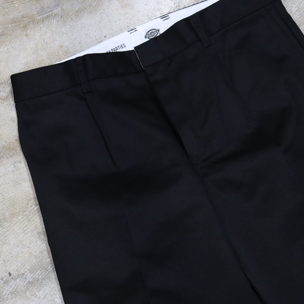 DICKIES | PLEATED TROUSERS #BLACK [24FW-WMP-DC01]