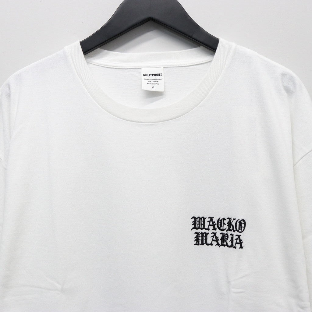 WASHED HEAVY WEIGHT CREW NECK T-SHIRT ( TYPE-1 ) #WHITE [25FW-WMT