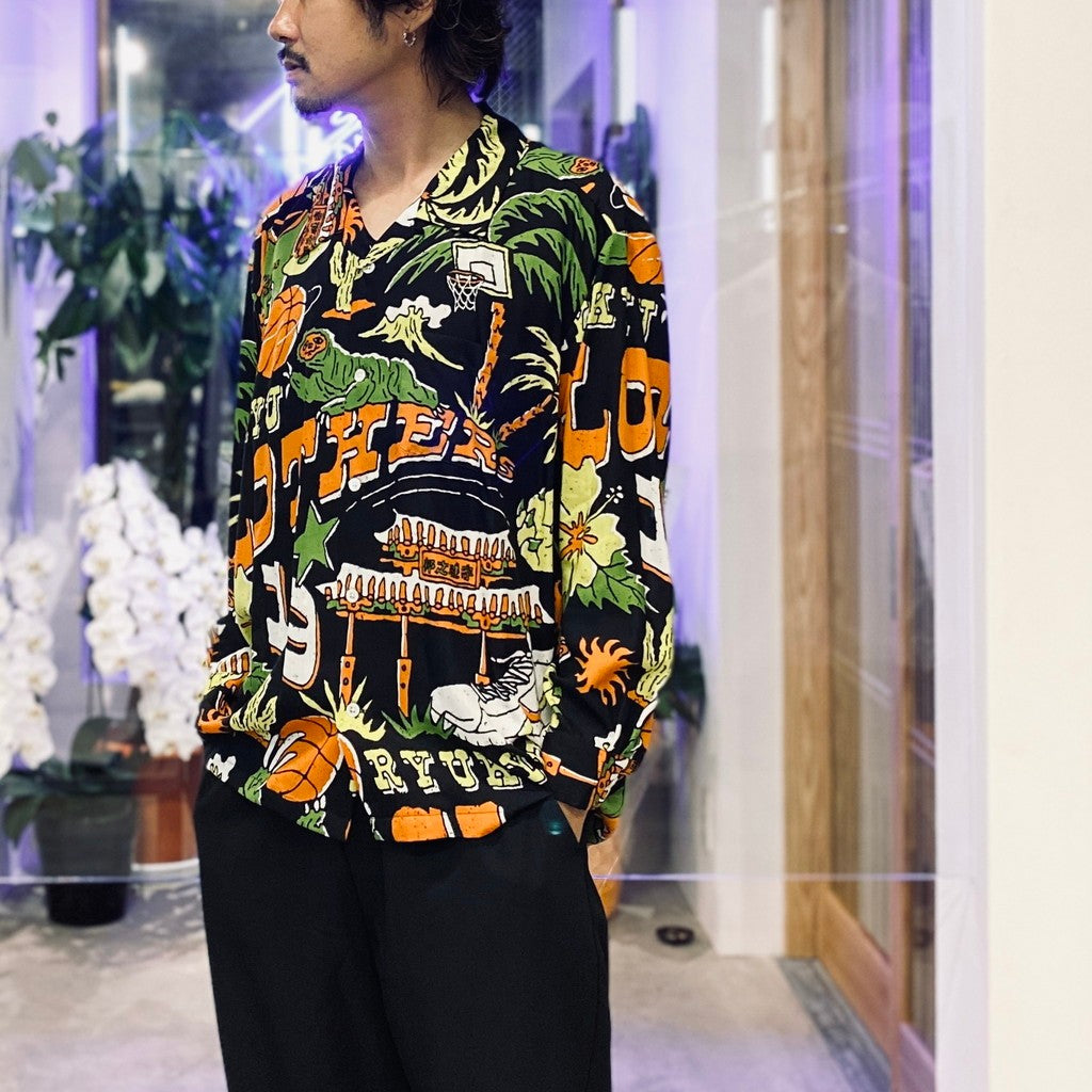 RYUKYU SLOTHERS L/S #ONE [AW25_AWA08-1]