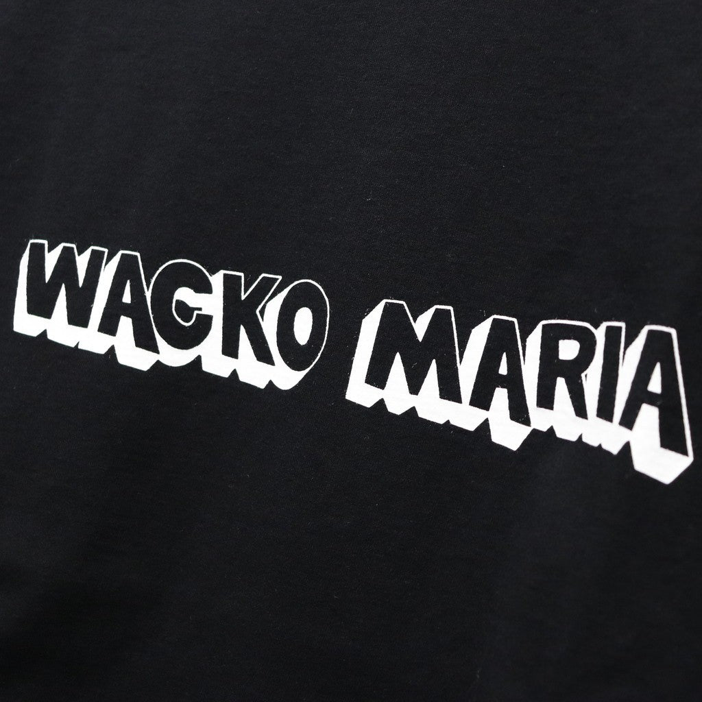 WASHED HEAVY WEIGHT CREW NECK T-SHIRT ( TYPE-3 ) #BLACK [26SS-WMT-WT04]