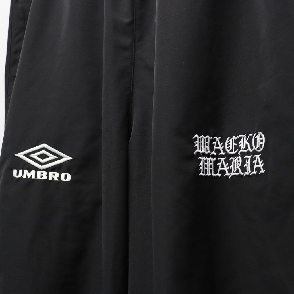 UMBRO | TRACK PANTS ( TYPE-1 ) #BLACK [26SS-WMO-UB02]