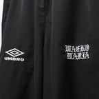 UMBRO | TRACK PANTS ( TYPE-1 ) #BLACK [26SS-WMO-UB02]