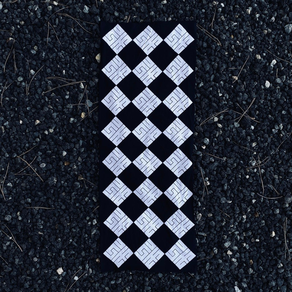 暖簾手拭 #BLACK / WHITE [26SS-COG-A01]