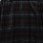 OMBRE CHECK OPEN COLLAR SHIRT L/S ( TYPE-3 ) #BROWN [24FW-WMS-OC03]