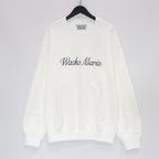 MIDDLE WEIGHT CREW NECK SWEAT SHIRT ( TYPE-1 ) #WHITE [25SS-WMC-SS23]