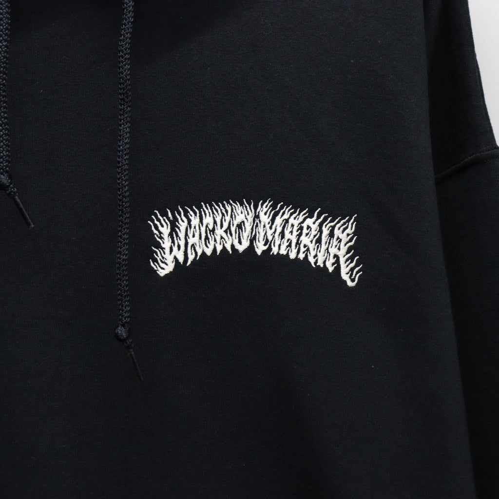 TIM LEHI | PULLOVER HOODED SWEAT SHIRT #BLACK [25FW-WMC-SS11]_