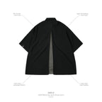 "GNV-Z" SOFTBOX 拉鍊分離寬襯衫 #SHADOW [GOOPI-25SS-JUN-02]