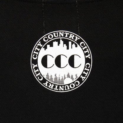 APPLIQUE LOGO COTTON SWEATSHIRT_CCC #BLACK [CCC-243C001]