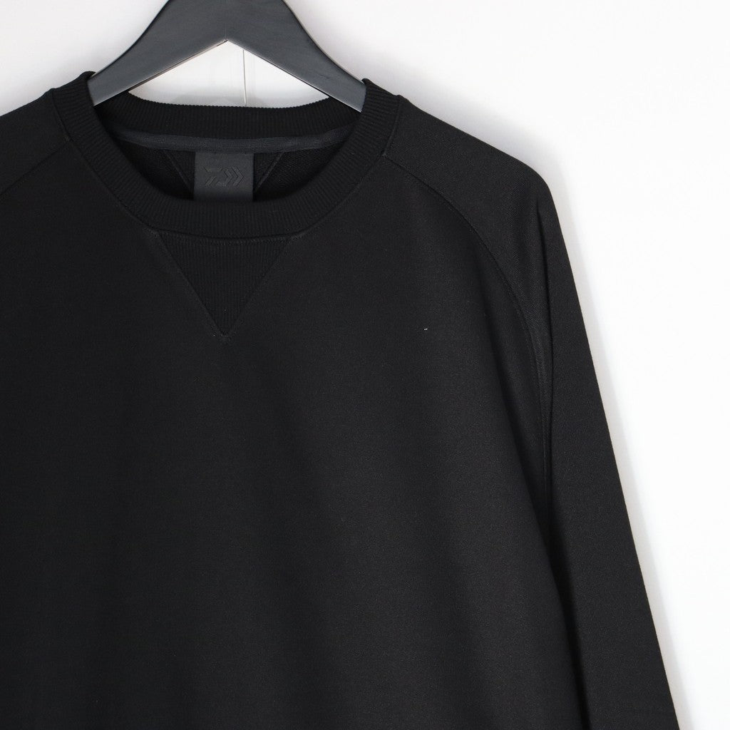 科技運動衫，自由袖款 #黑色 [BE-50025]