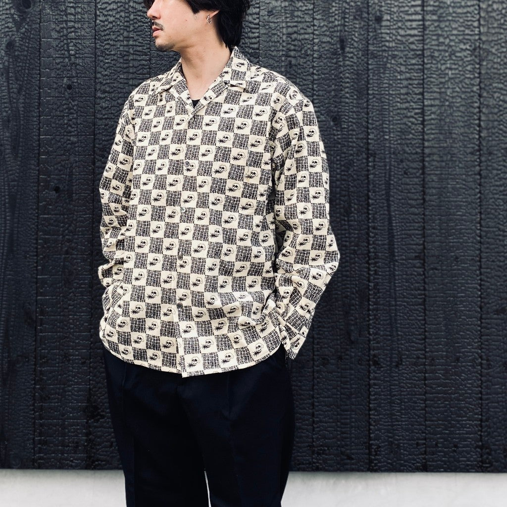 WOLF'S HEAD | 50'S SHIRT L/S ( TYPE-1 ) #ONE [WOLFSHEAD-WM-OC13]
