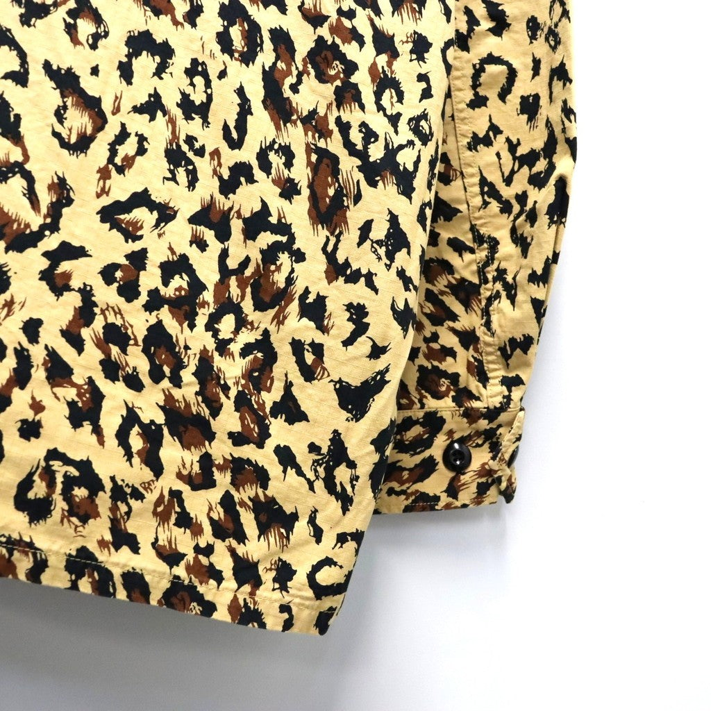 LEOPARD FATIGUE JACKET #BEIGE [26FWE-WMO-ML02]