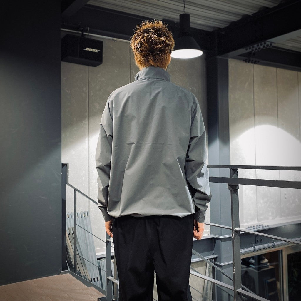 TECH HALFZIP STAND JACKET #CHARCOAL [BJ-60025]