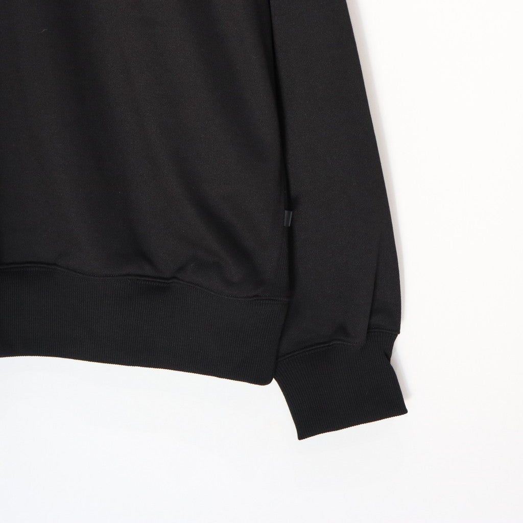 科技運動衫，自由袖款 #黑色 [BE-50025]