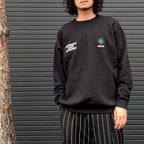 Namadama | HIGHTIMES | 圓領運動衫 #黑色 [NMD-HIGHTIMES-WM-SS01]