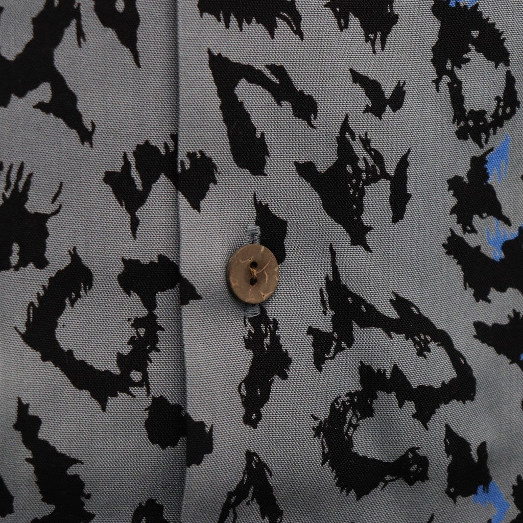 夏威夷長袖襯衫（3 型）#灰色 [25FW-WMS-HI03]