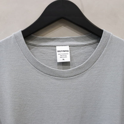 WASHED HEAVY WEIGHT CREW NECK T-SHIRT -TYPE 1- #GRAY [24SS-WMT-WT01]