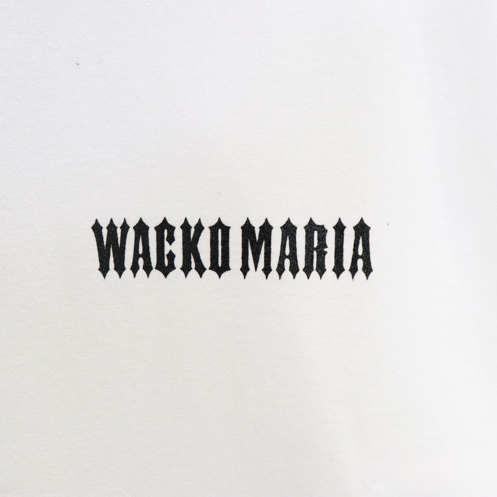 WASHED HEAVY WEIGHT CREW NECK LONG SLEEVE T-SHIRT ( TYPE-1 ) #WHITE [25SS-WMT-LT01]