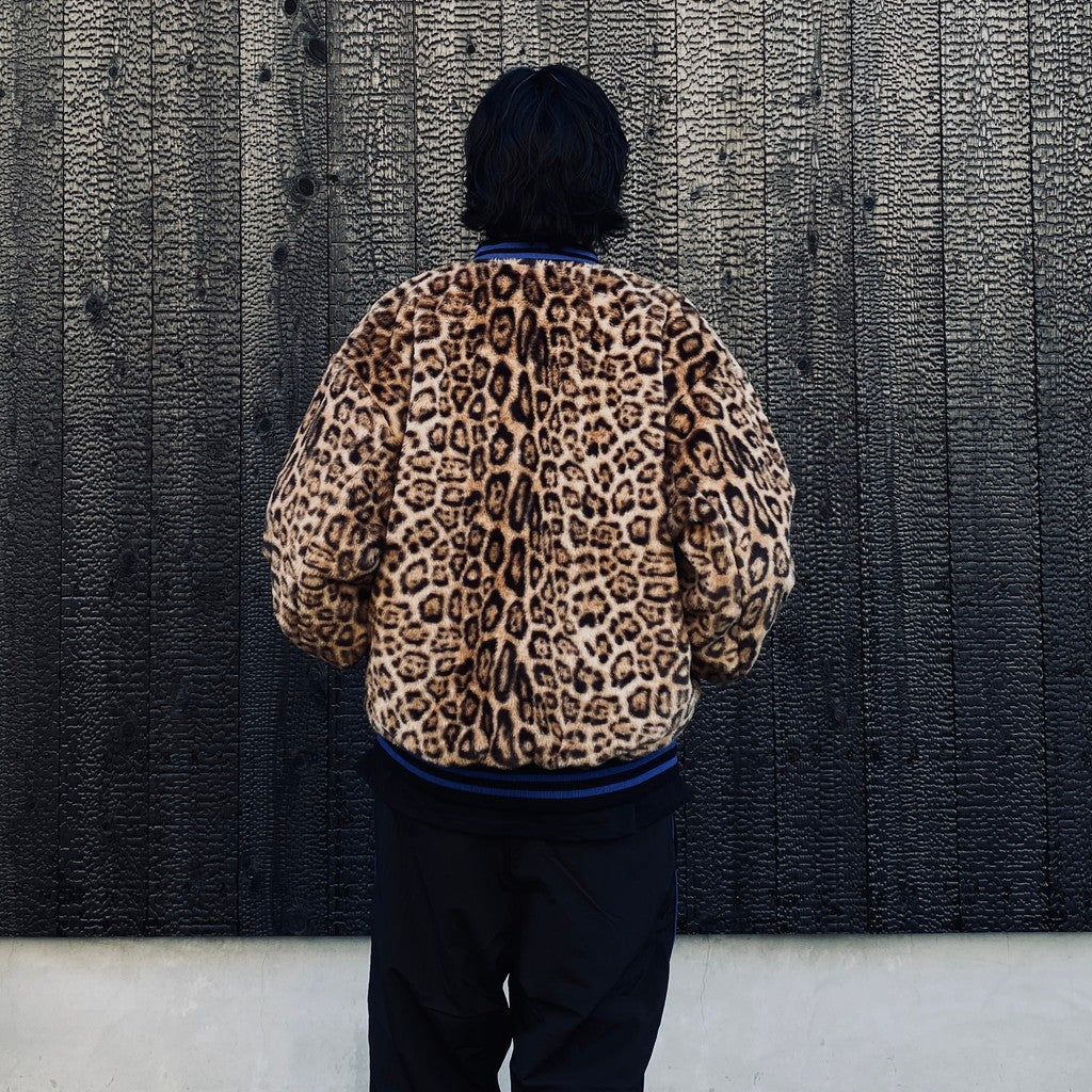 MLB | LA | REVERSIBLE VARSITY JACKET ( TYPE-2 ) #BLACK-BEIGE [MLB-WM-BL02]