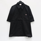DICKIES | WORK SHIRT ( TYPE-1 ) #BLACK [25SS-WMS-DC01]