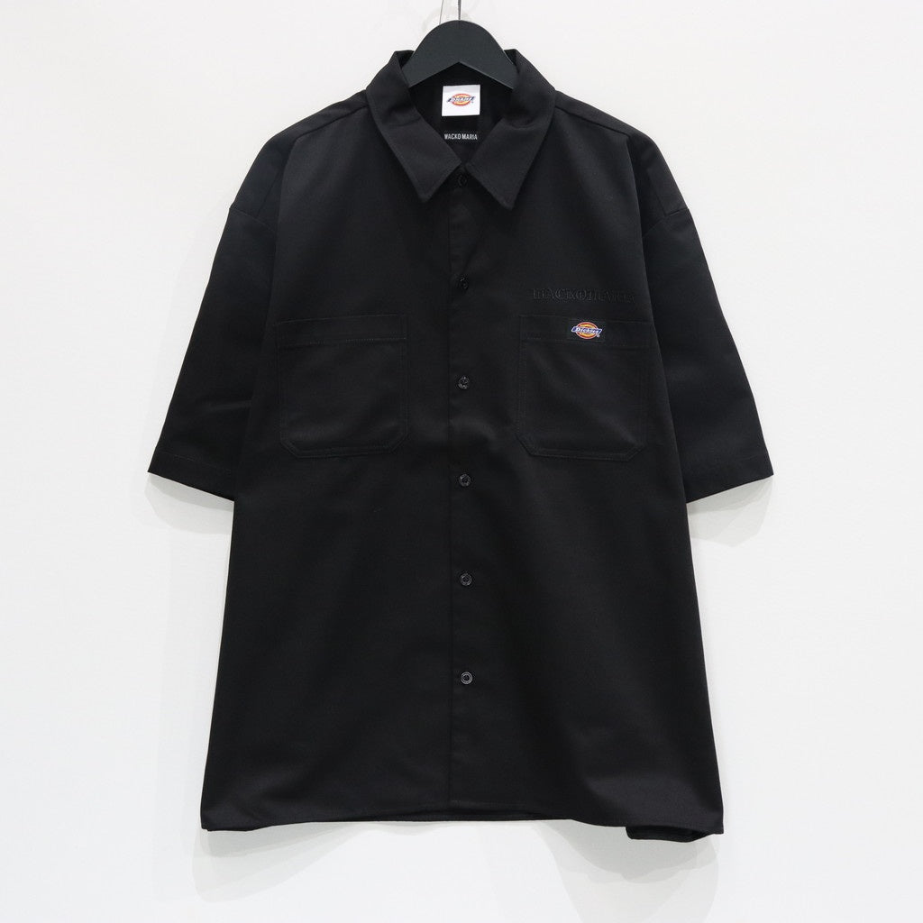 DICKIES | WORK SHIRT ( TYPE-1 ) #BLACK [25SS-WMS-DC01]