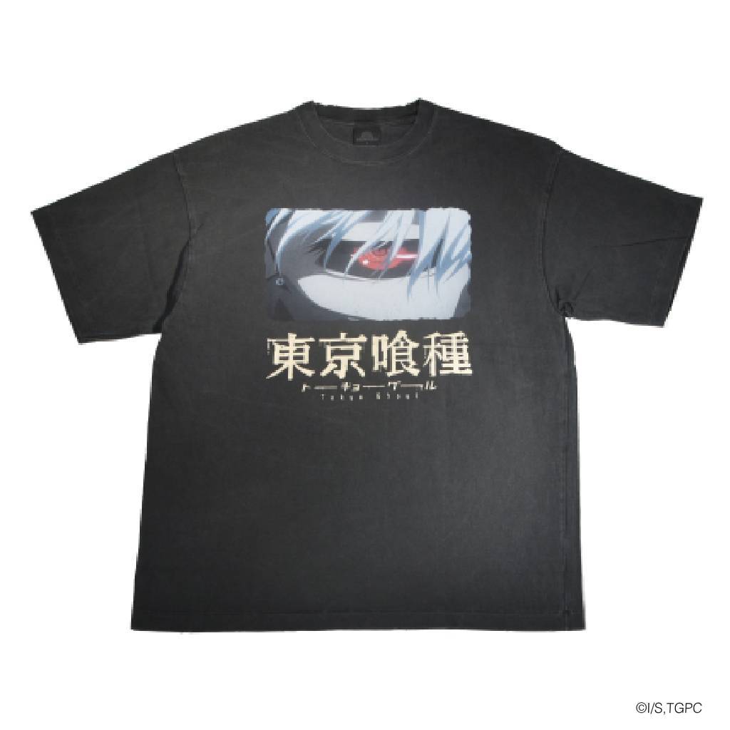 東京喰種 | 短袖T卹（金木研 BACK BORN）#黑色 [TTGM25SM004]