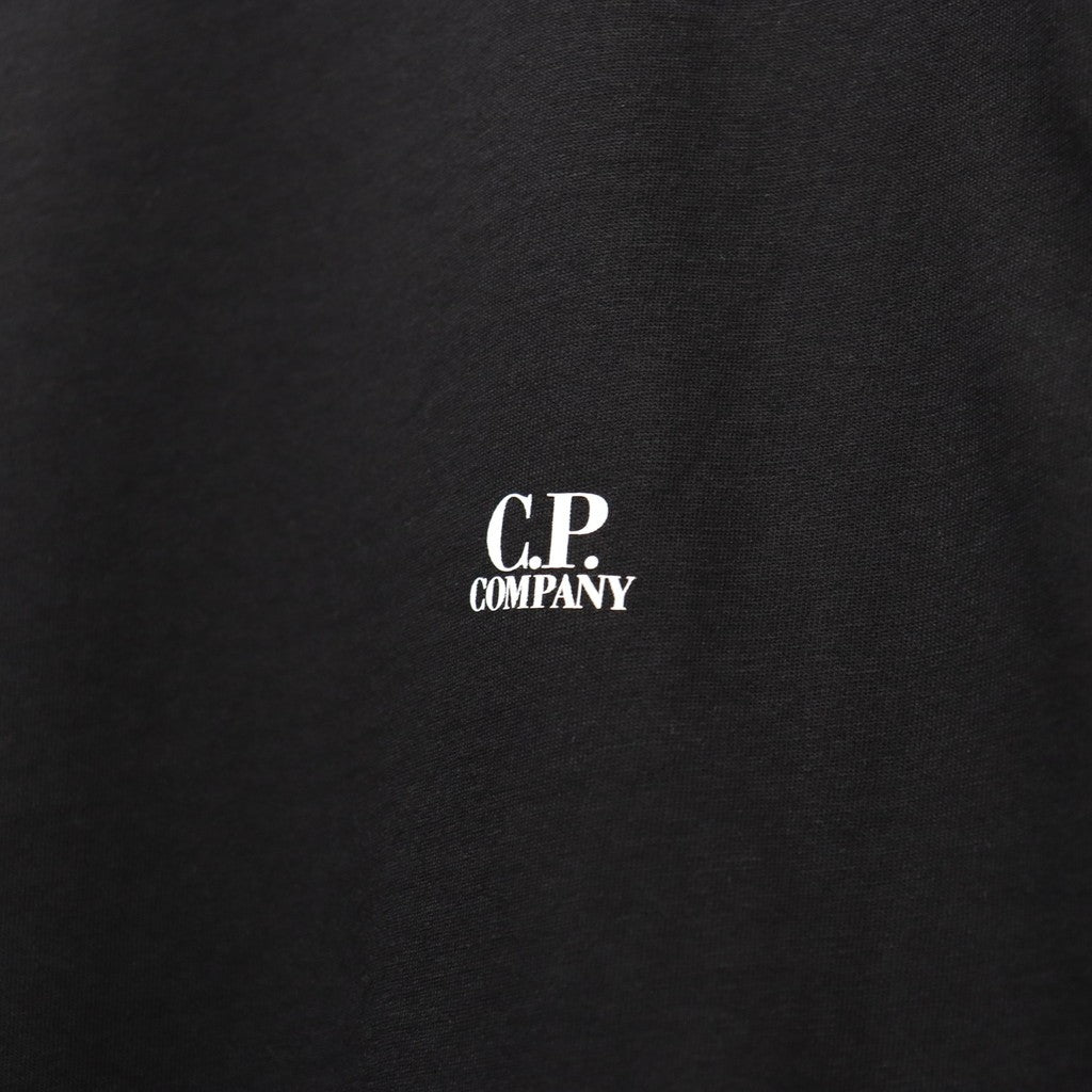 30/1 JERSEY SHORT SLEEVE GOGGLE T-SHIRT #BLACK 999 [RCCMTS725A-005100W]