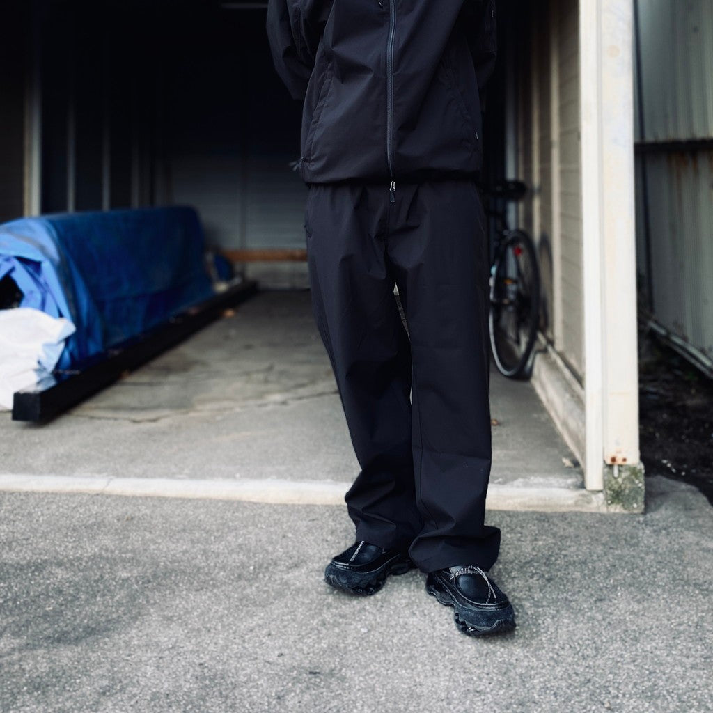 3LAYER ZIP POCKET PANTS #BLACK [HOD25AW3LZPPT]