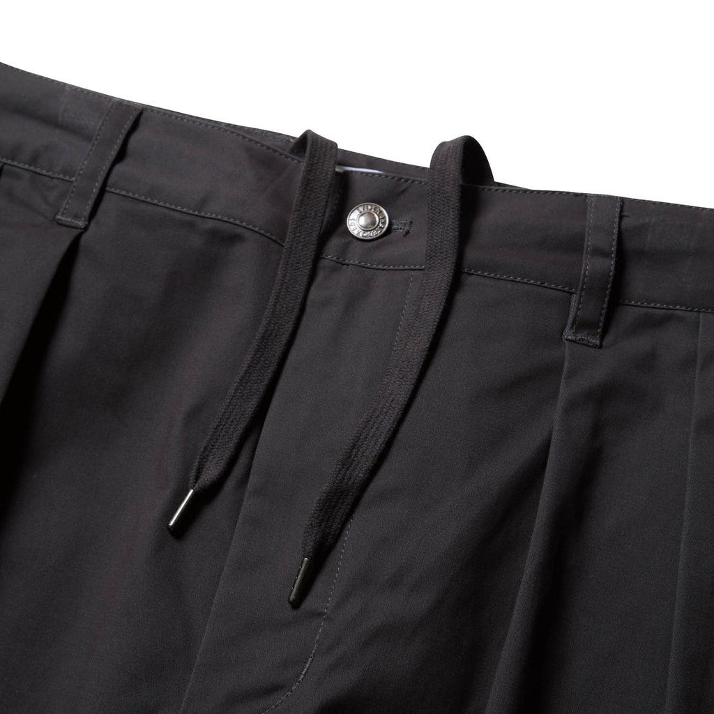 TWILL BOHEMIAN PANTS #CHARCOAL [24SS-B06]