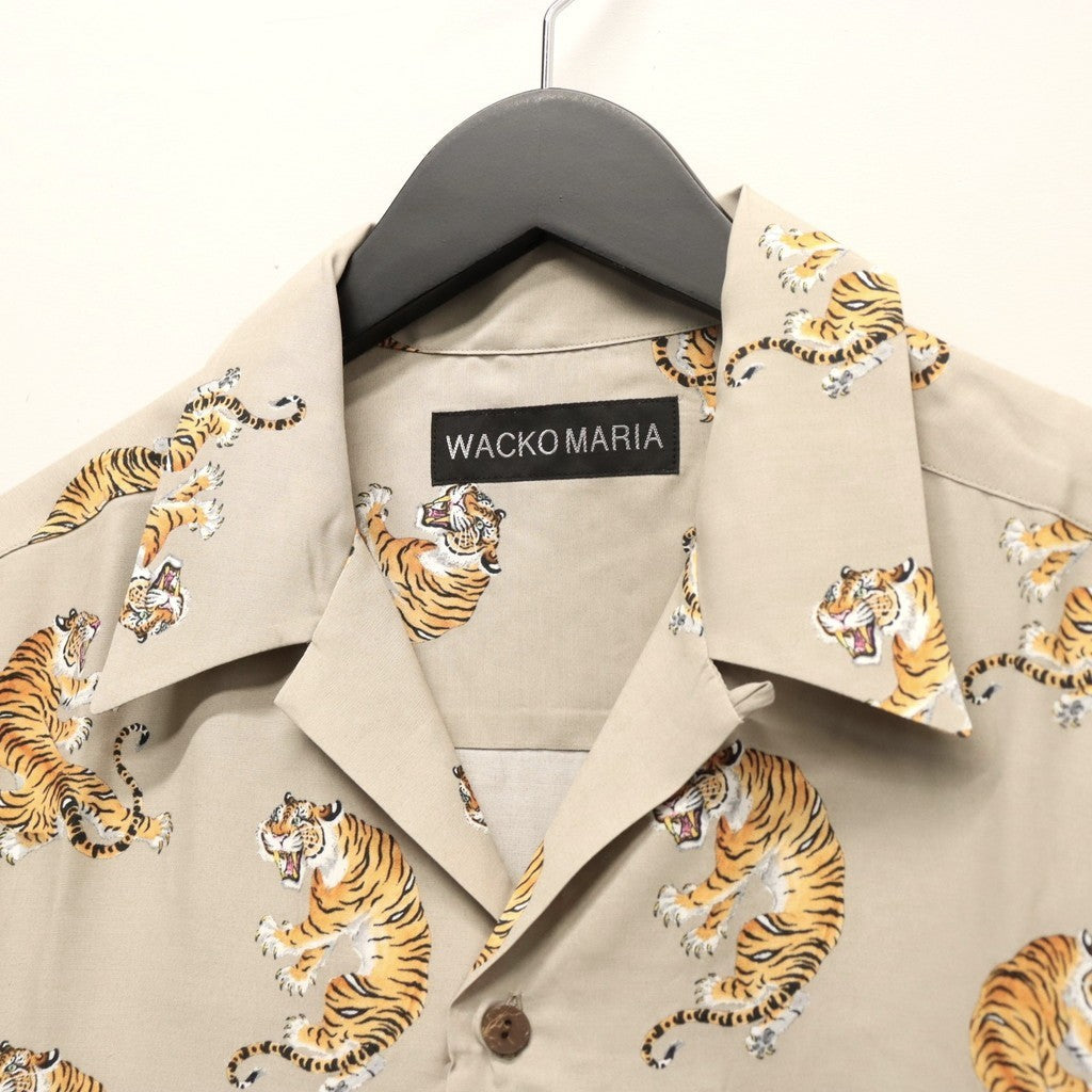 TIM LEHI | HAWAIIAN SHIRT S/S ( TYPE-2 ) #GRAY [26SS-WMS-HI04]
