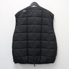 TECH PERTEX REVERSIBLE HIKER VEST (3M撥水中綿) #BLACK [BW-22026W]