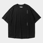 STRAIGHT UP S/S T-SHIRT #Black [SS26-T04]