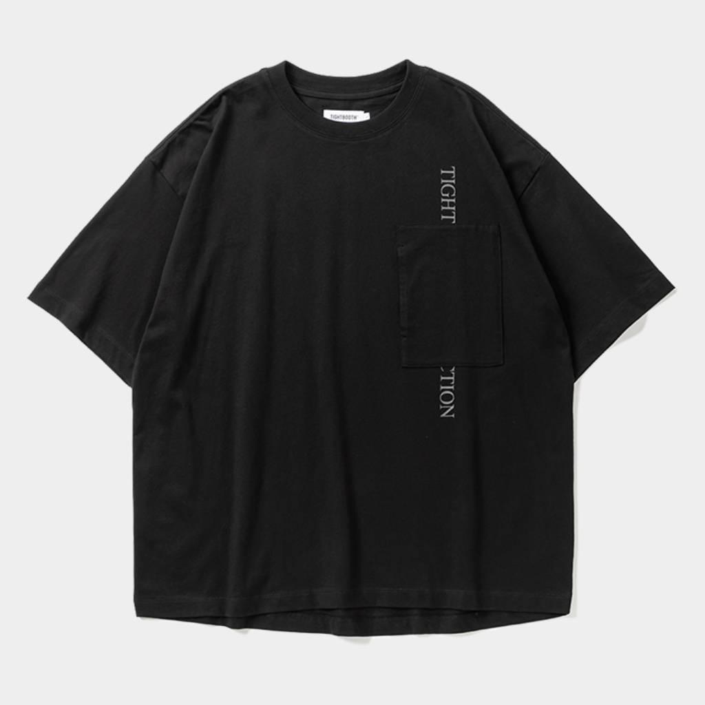 STRAIGHT UP S/S T-SHIRT #Black [SS26-T04]