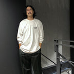 CREW NECK LONG SLEEVE T-SHIRT (TYPE-2) #WHITE [24FW-WMT-LT05]
