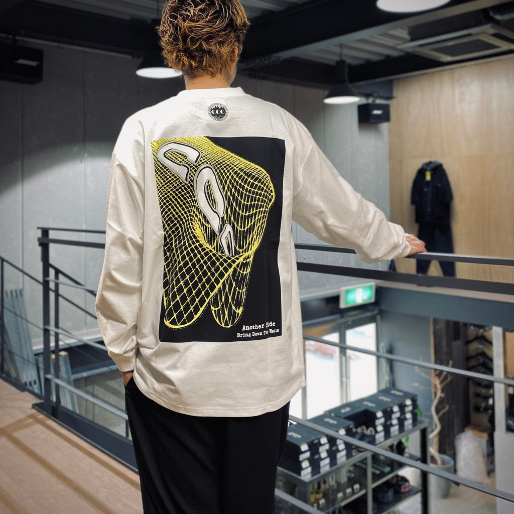 COTTON L/S T-SHIRT_Another Side #WHITE [CCC-251T001]